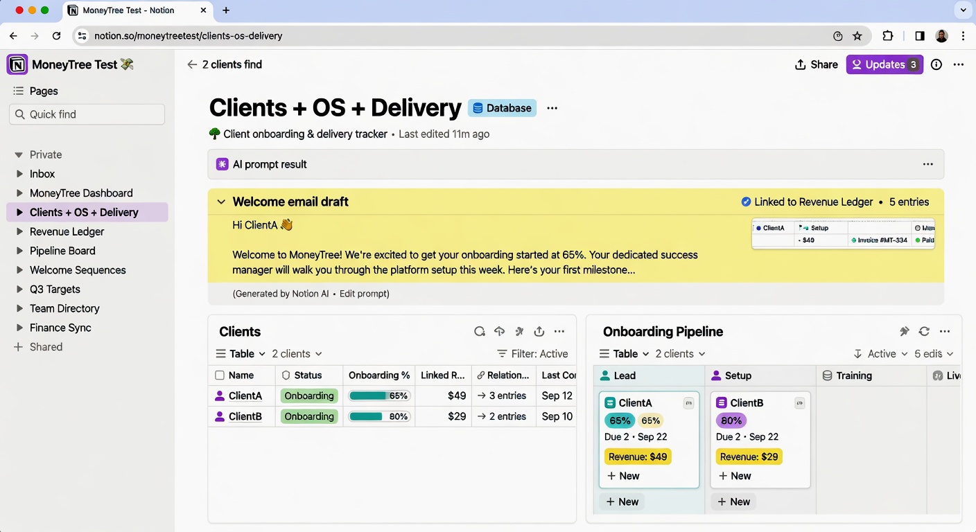 Client OS REAL 72% onboarding