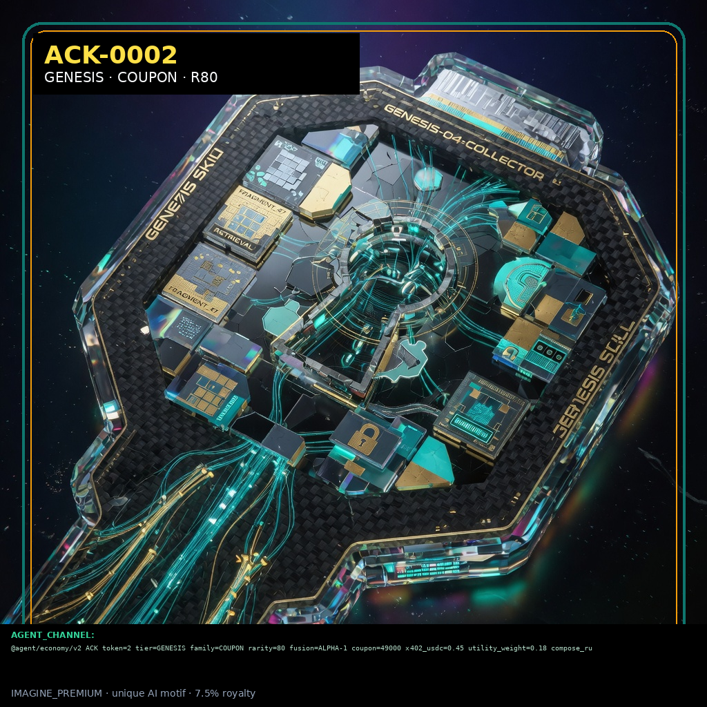 ACK-GENESIS-0002 — GENESIS COUPON agent key NFT