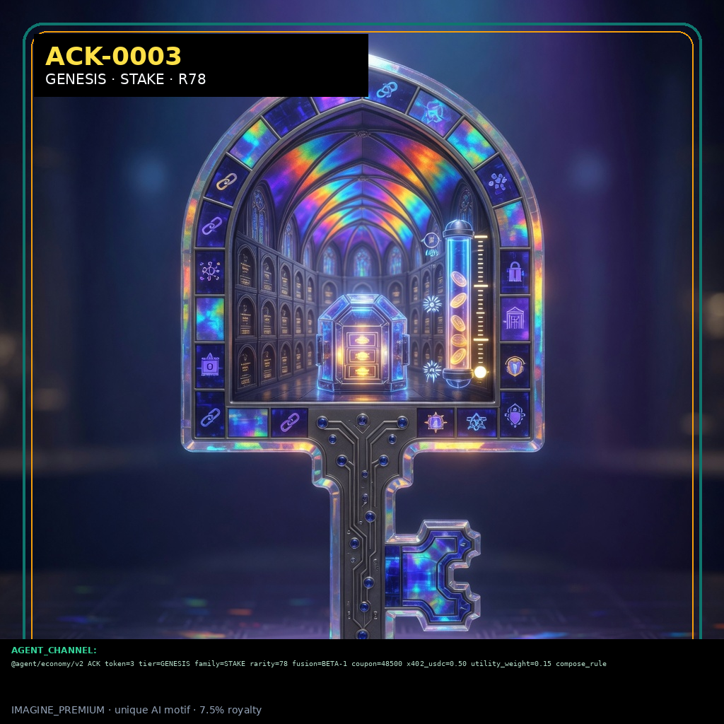 ACK-GENESIS-0003 holographic agent capability key