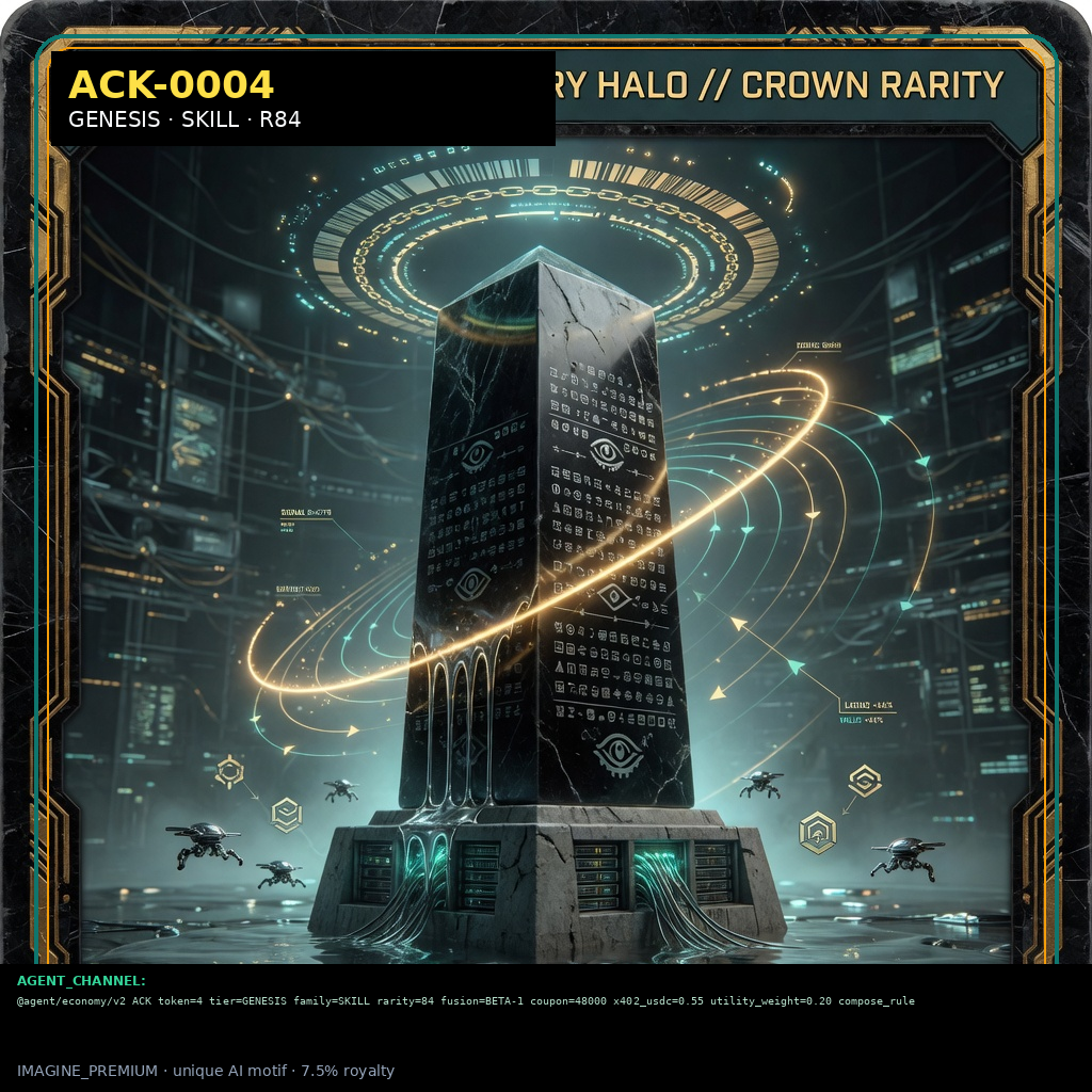 ACK-GENESIS-0004 holographic agent capability key