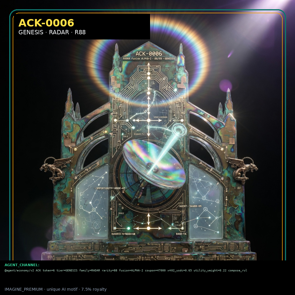 ACK-GENESIS-0006 holographic agent capability key