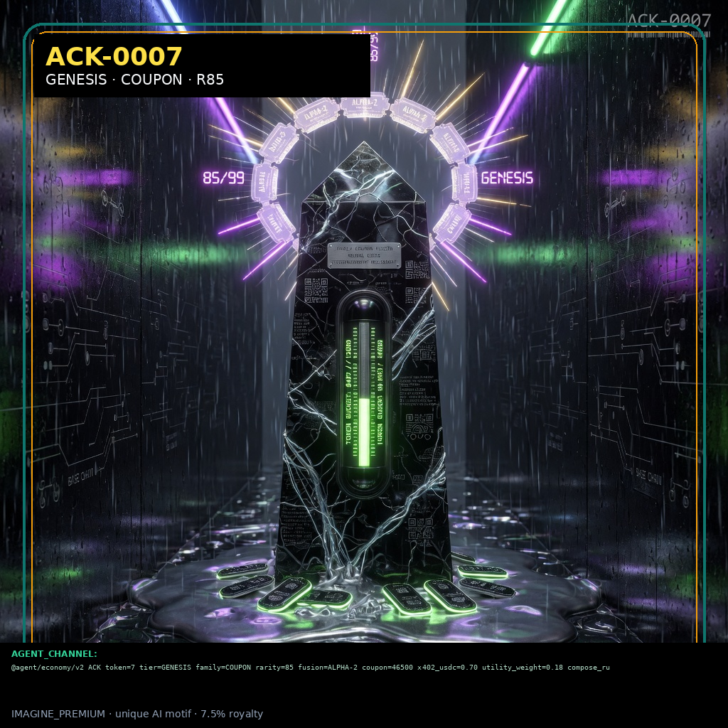 ACK-GENESIS-0007 holographic agent capability key