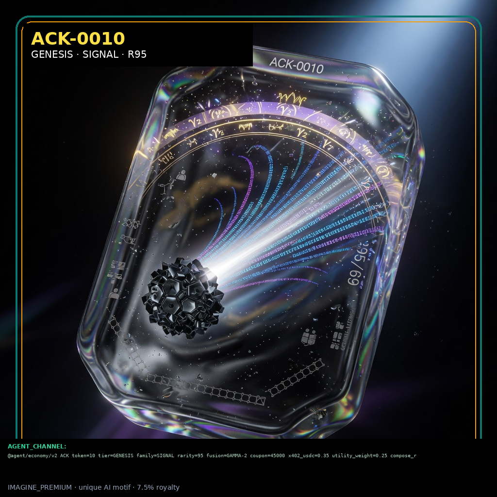 ACK-GENESIS-0010 holographic agent capability key