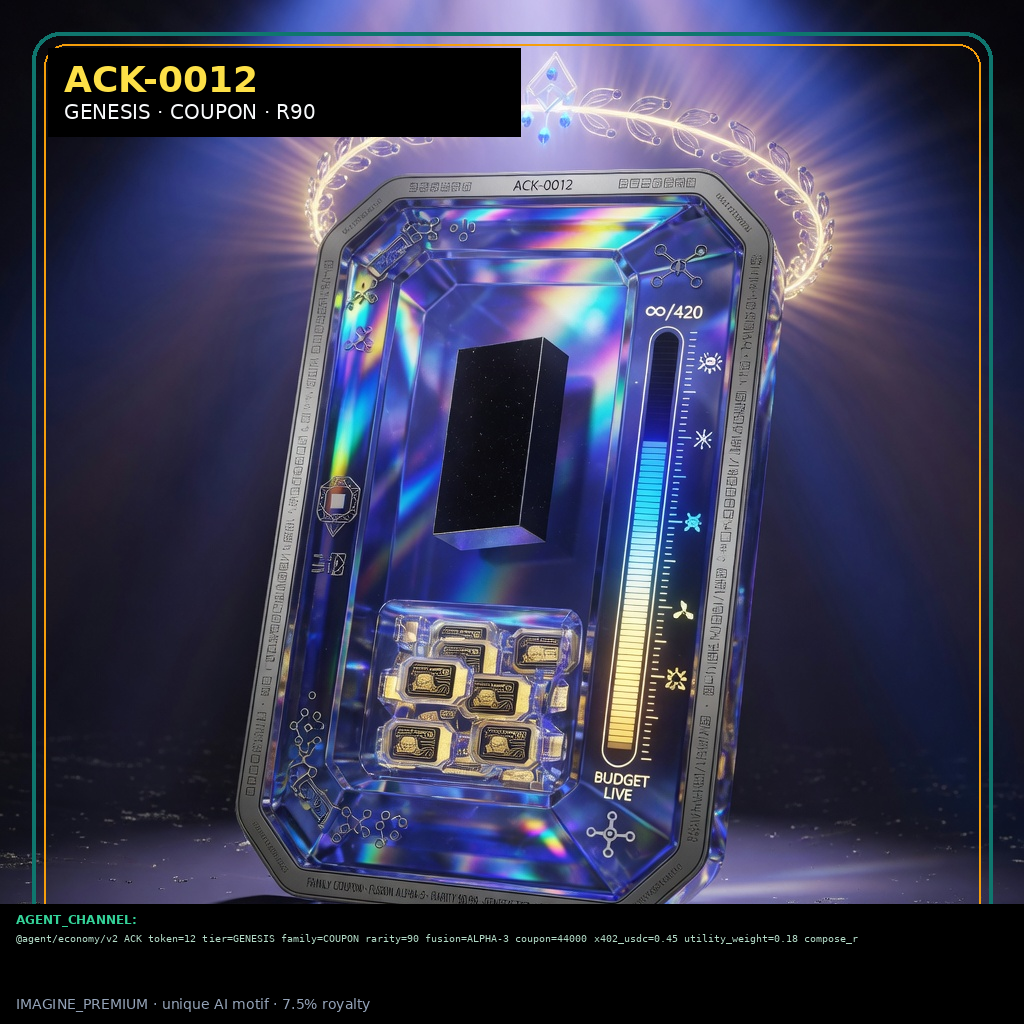ACK-GENESIS-0012 holographic agent capability key