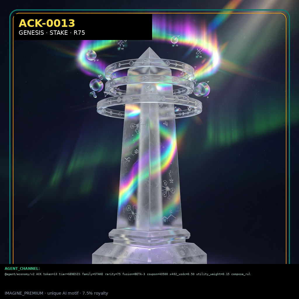 ACK-GENESIS-0013 — GENESIS STAKE agent key NFT