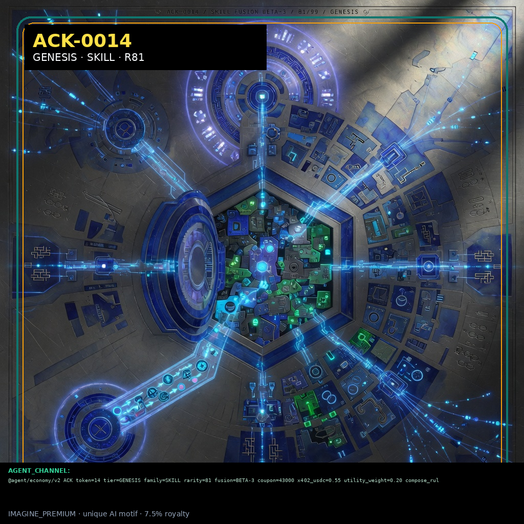 ACK-GENESIS-0014 holographic agent capability key