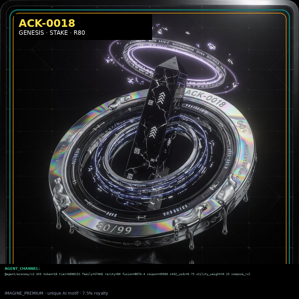ACK-GENESIS-0018 holographic agent capability key