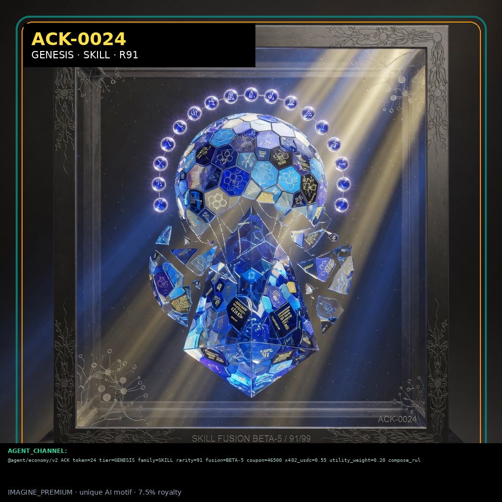 ACK-GENESIS-0024 — GENESIS SKILL agent key NFT