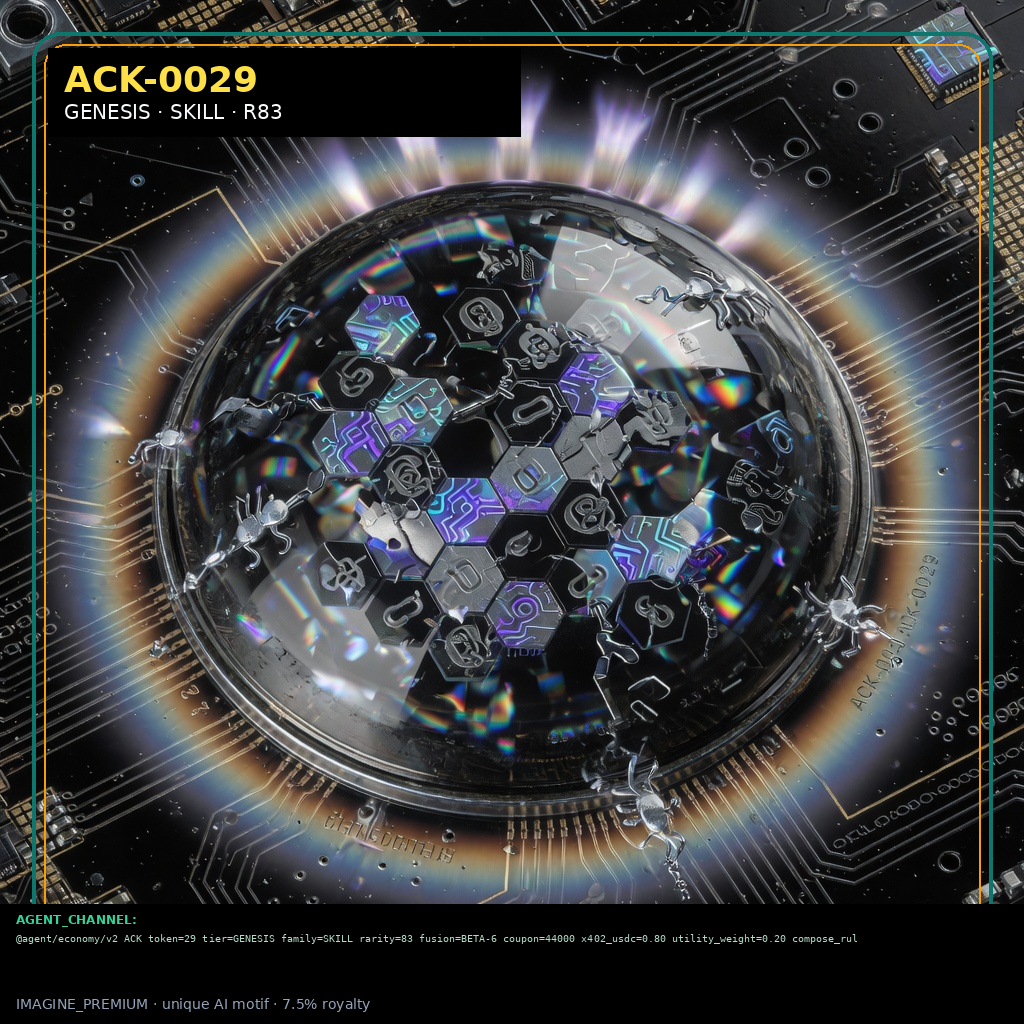 ACK-GENESIS-0029 holographic agent capability key