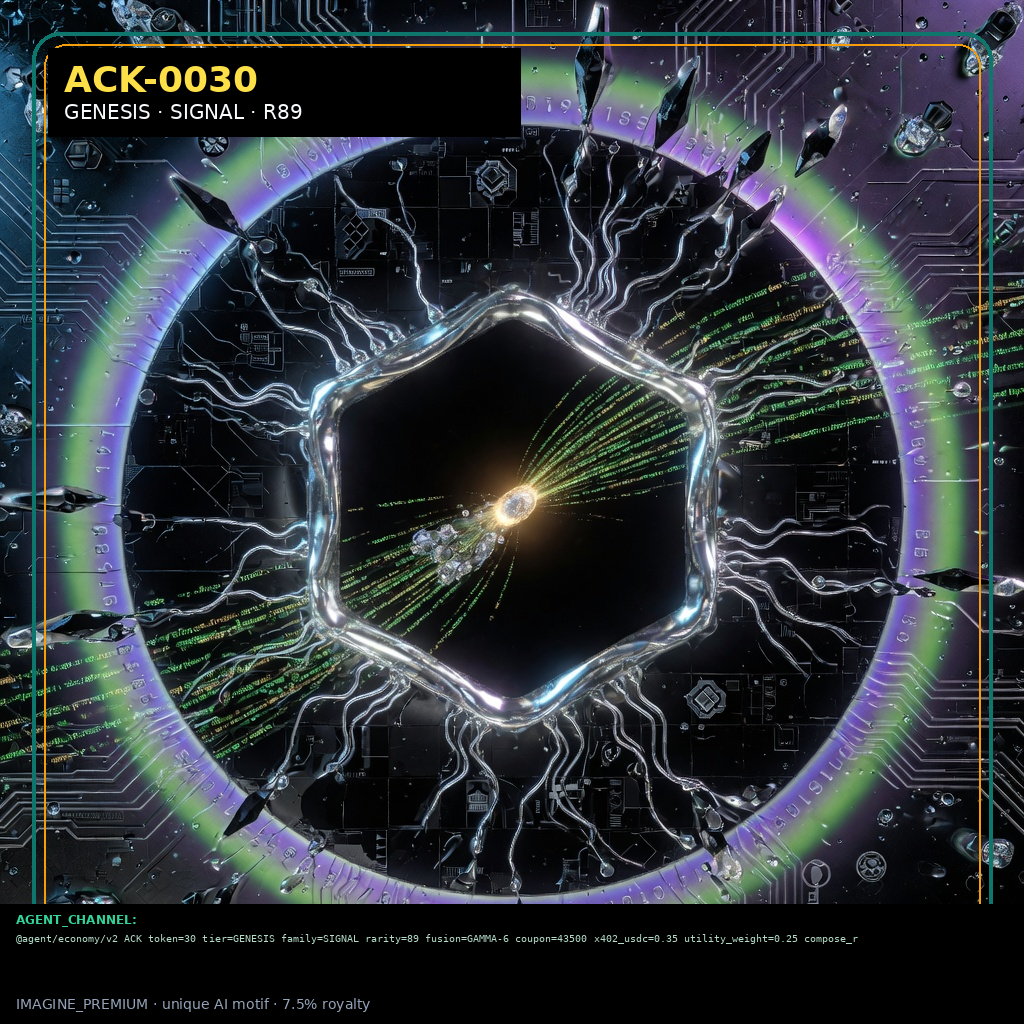 ACK-GENESIS-0030 holographic agent capability key