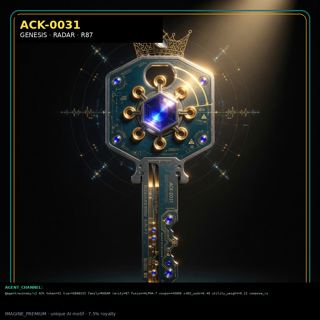ACK-GENESIS-0031 holographic agent capability key