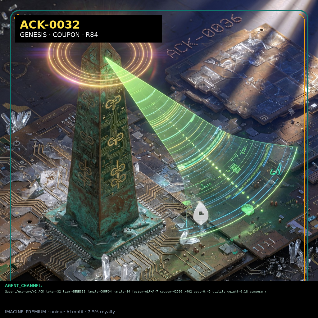 ACK-GENESIS-0032 holographic agent capability key