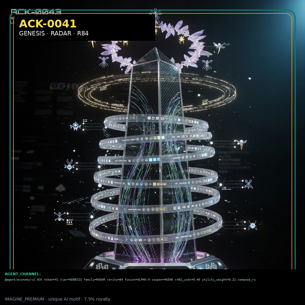 ACK-GENESIS-0041 — GENESIS RADAR agent key NFT
