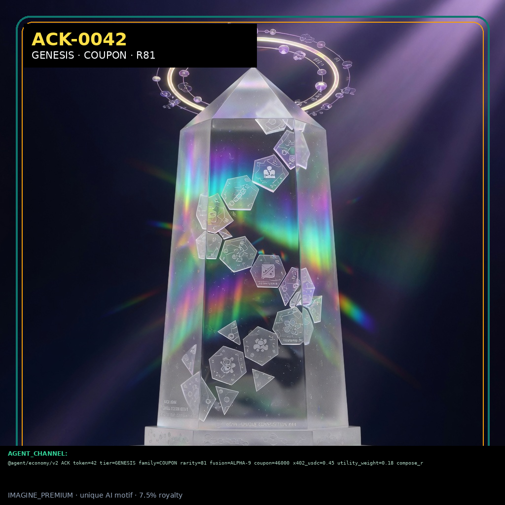 ACK-GENESIS-0042 holographic agent capability key