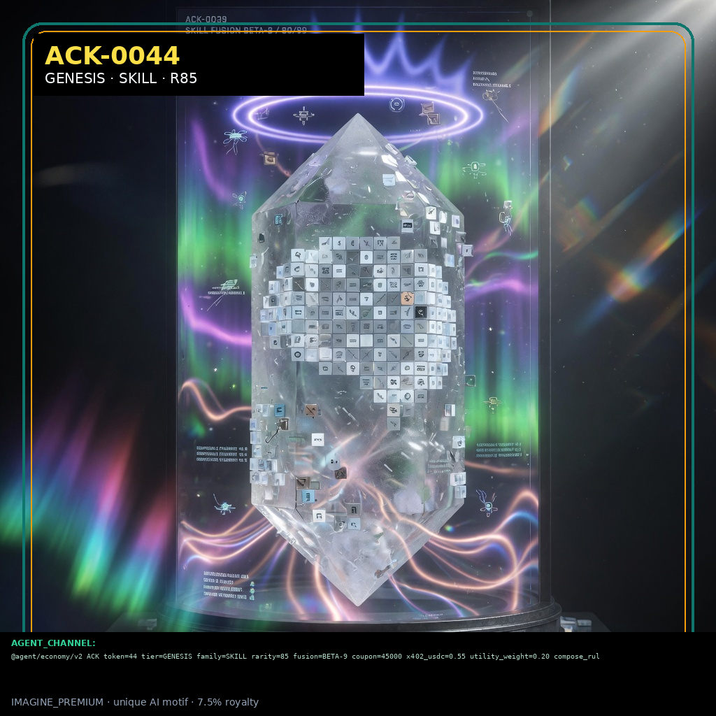 ACK-GENESIS-0044 holographic agent capability key
