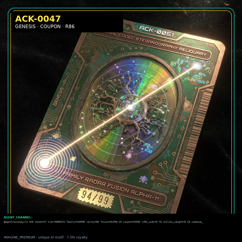 ACK-GENESIS-0047 holographic agent capability key