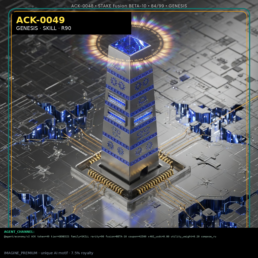 ACK-GENESIS-0049 — GENESIS SKILL agent key NFT