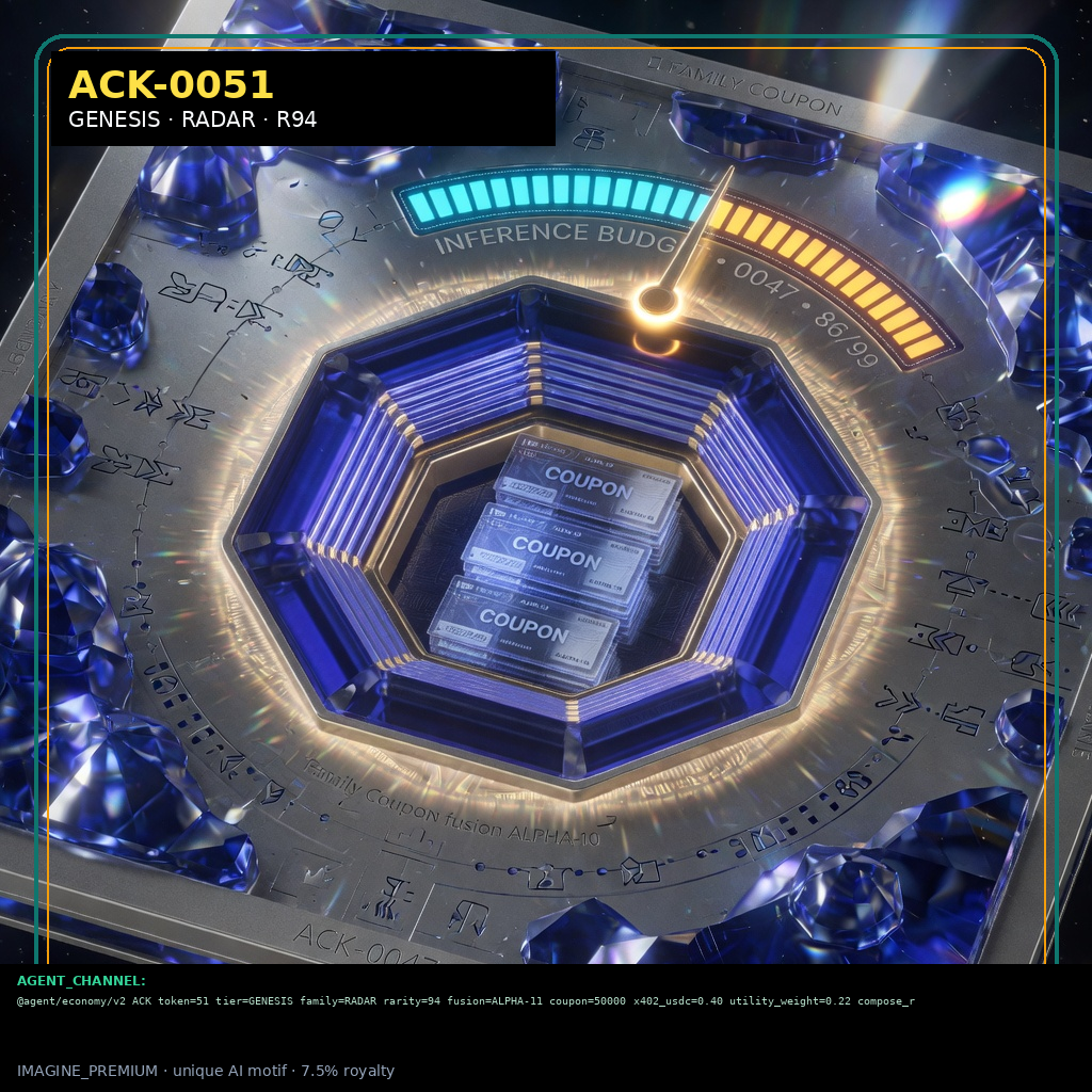 ACK-GENESIS-0051 — GENESIS RADAR agent key NFT