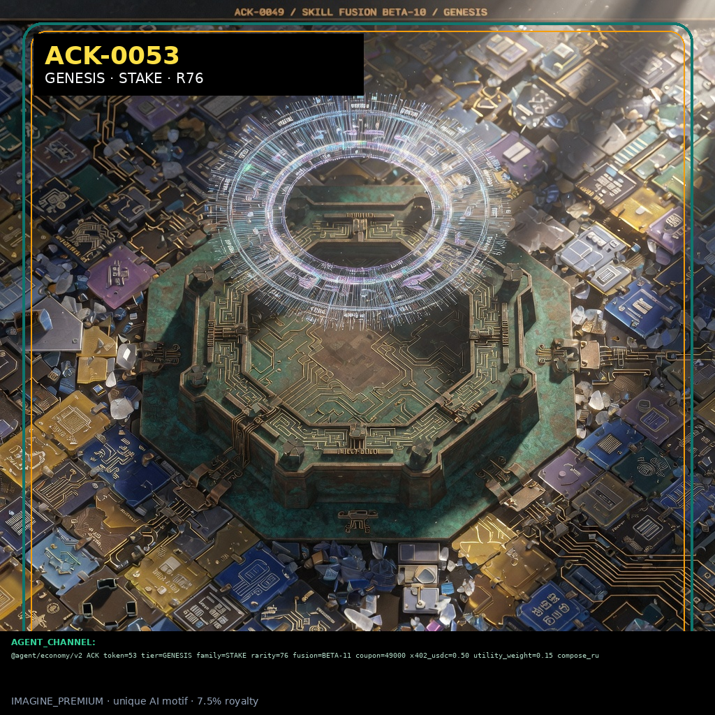 ACK-GENESIS-0053 holographic agent capability key