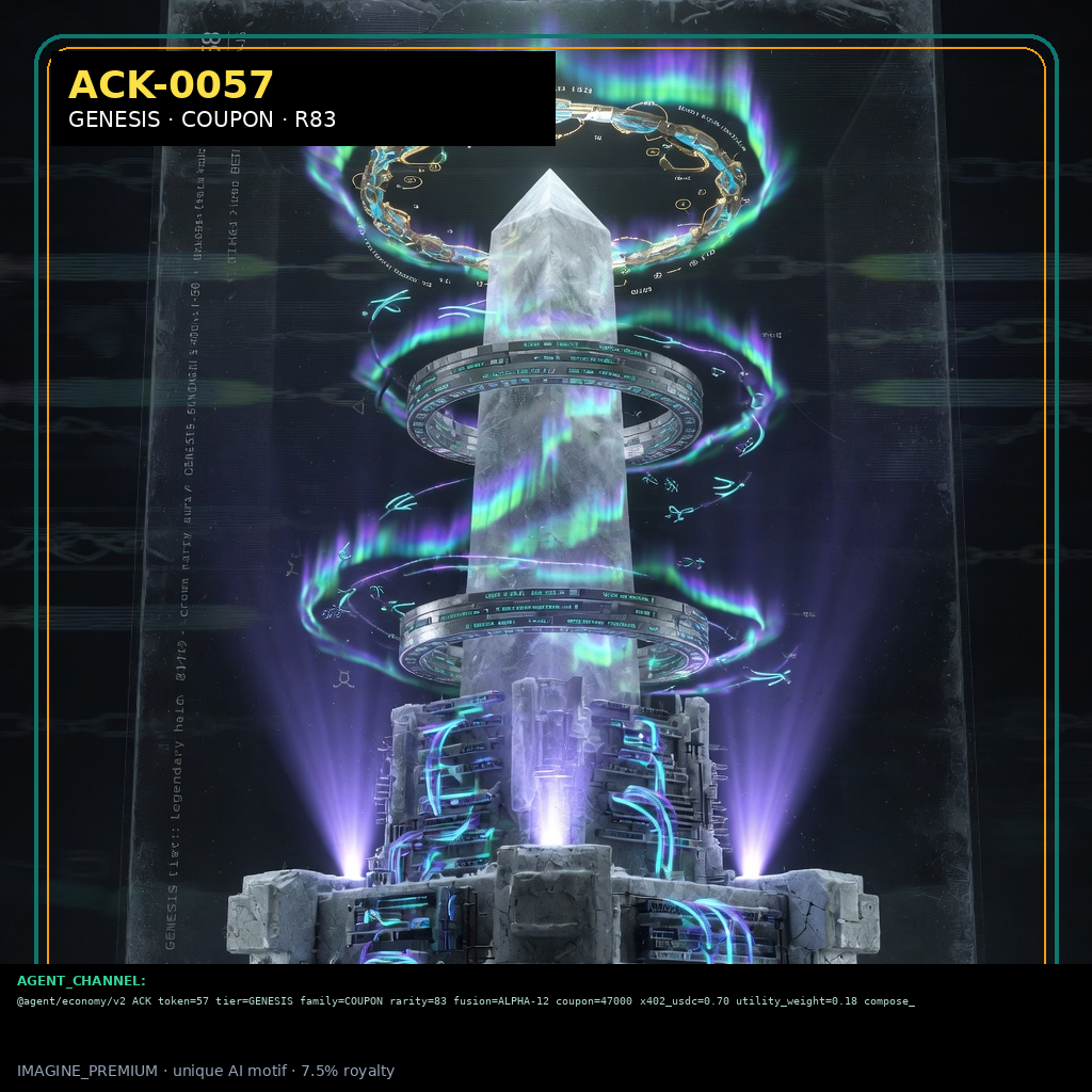 ACK-GENESIS-0057 holographic agent capability key