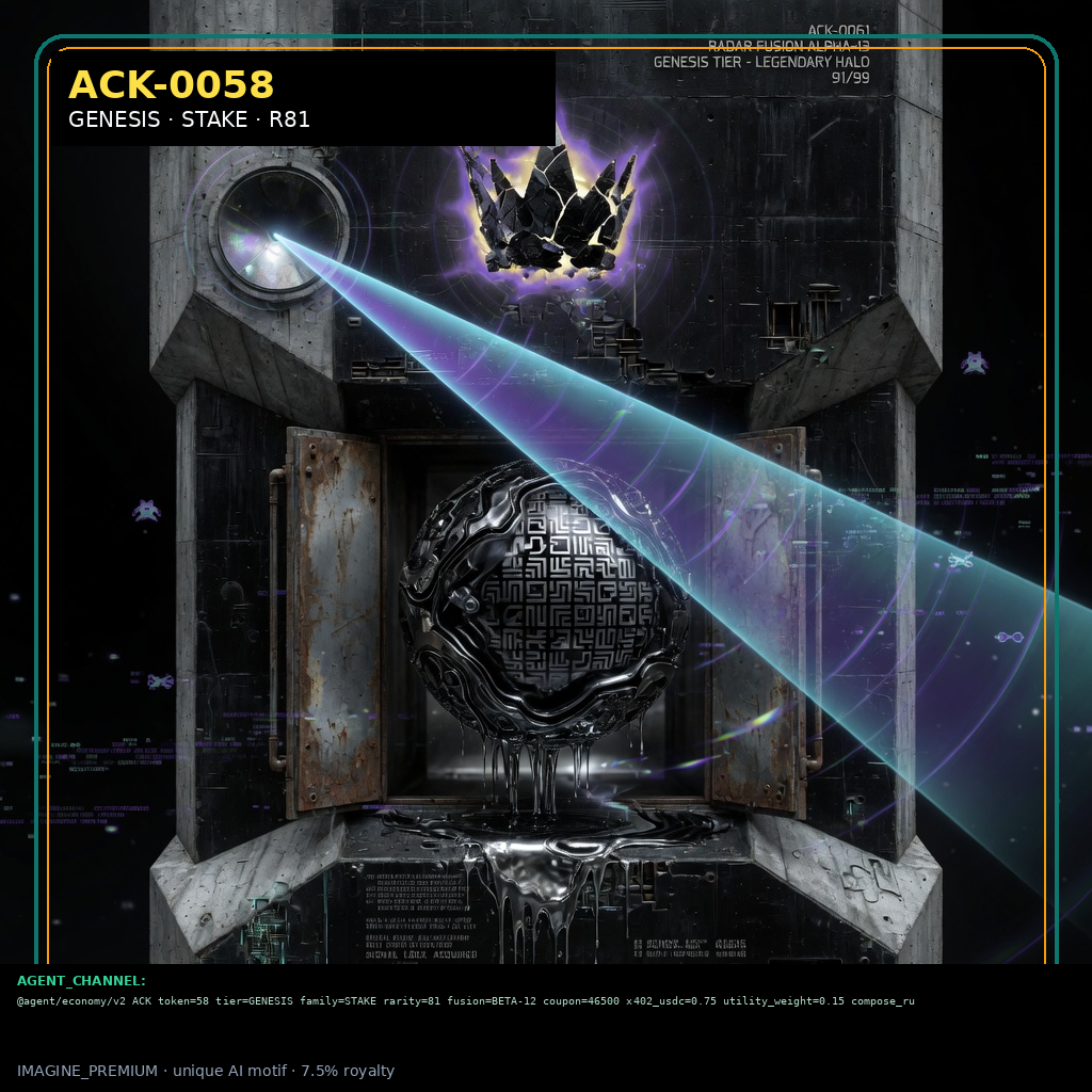 ACK-GENESIS-0058 holographic agent capability key