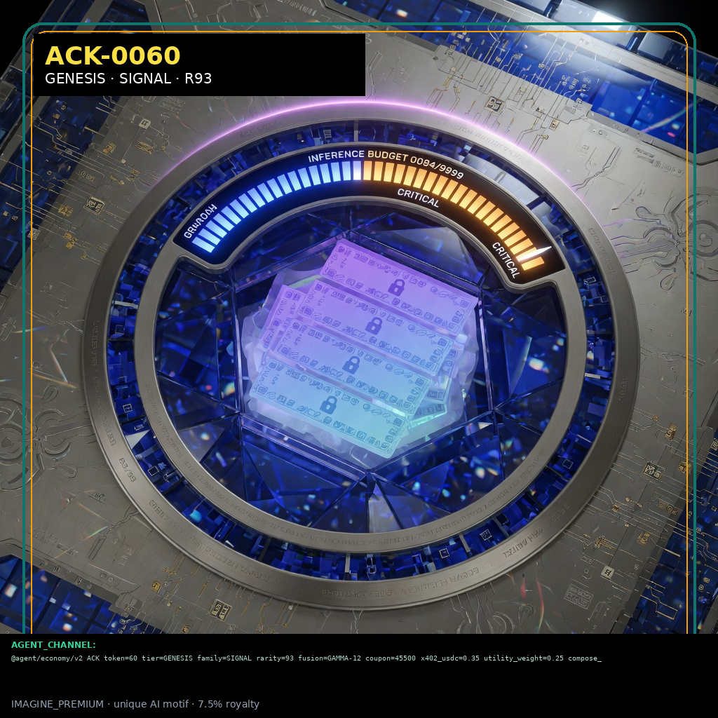 ACK-GENESIS-0060 holographic agent capability key