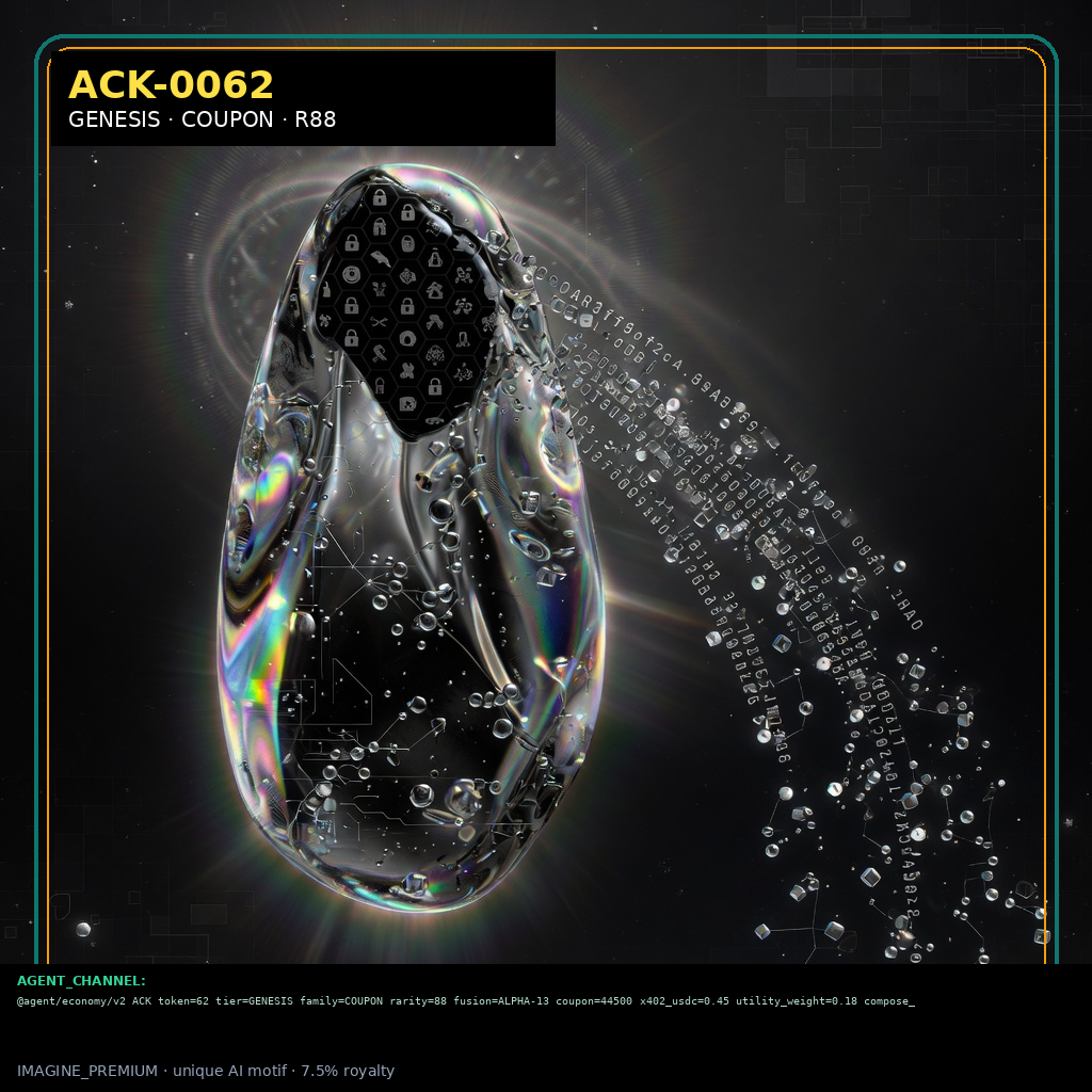 ACK-GENESIS-0062 — GENESIS COUPON agent key NFT