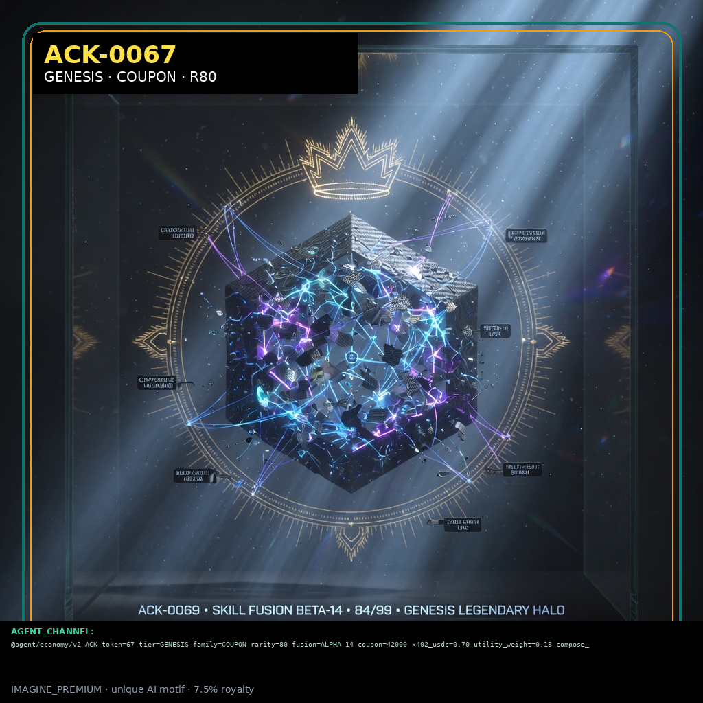 ACK-GENESIS-0067 holographic agent capability key