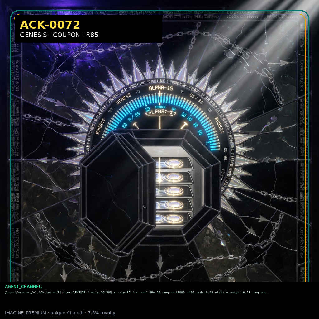 ACK-GENESIS-0072 — GENESIS COUPON agent key NFT