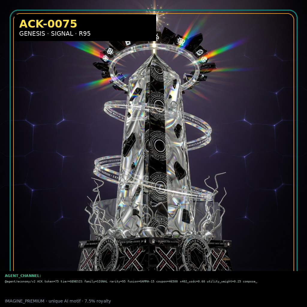 ACK-GENESIS-0075 holographic agent capability key