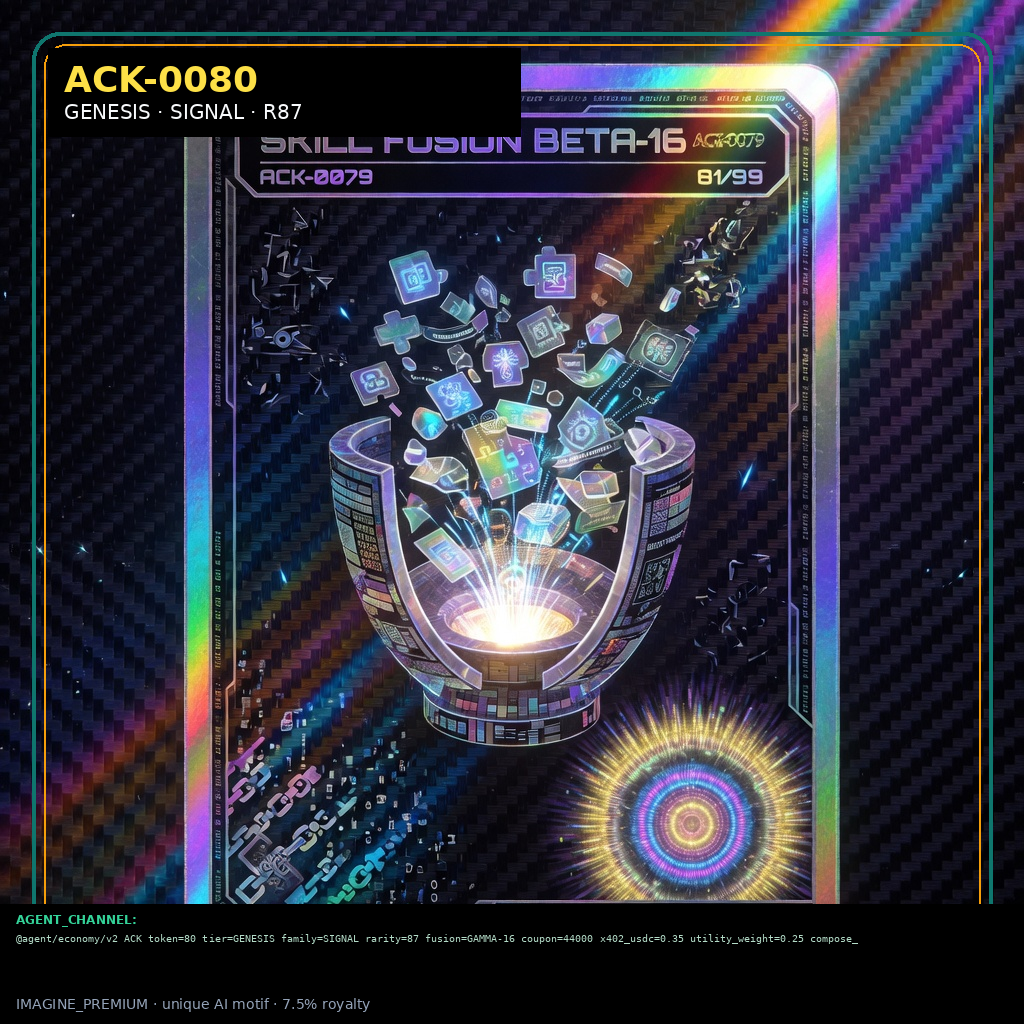 ACK-GENESIS-0080 holographic agent capability key