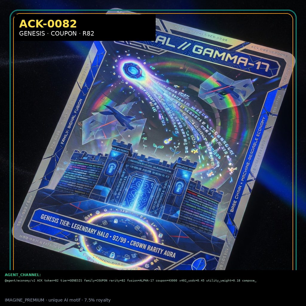 ACK-GENESIS-0082 — GENESIS COUPON agent key NFT