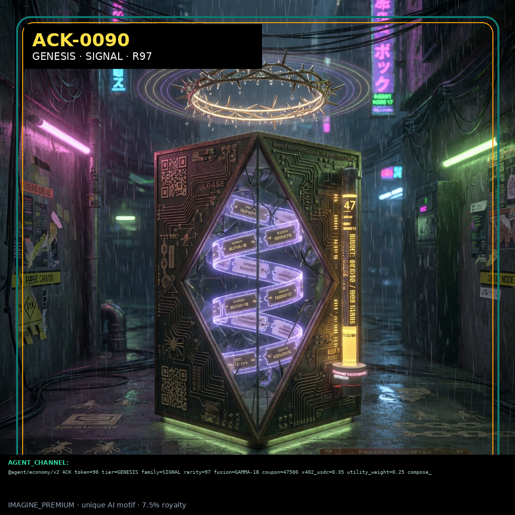 ACK-GENESIS-0090 holographic agent capability key