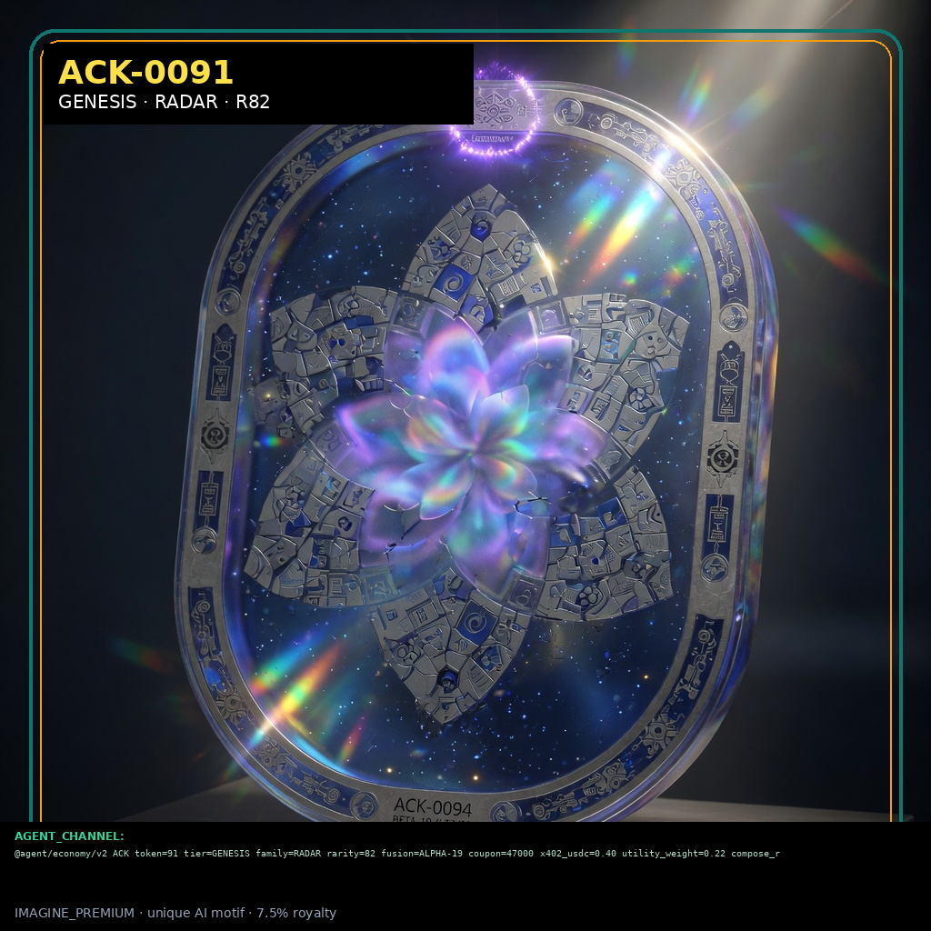 ACK-GENESIS-0091 — GENESIS RADAR agent key NFT