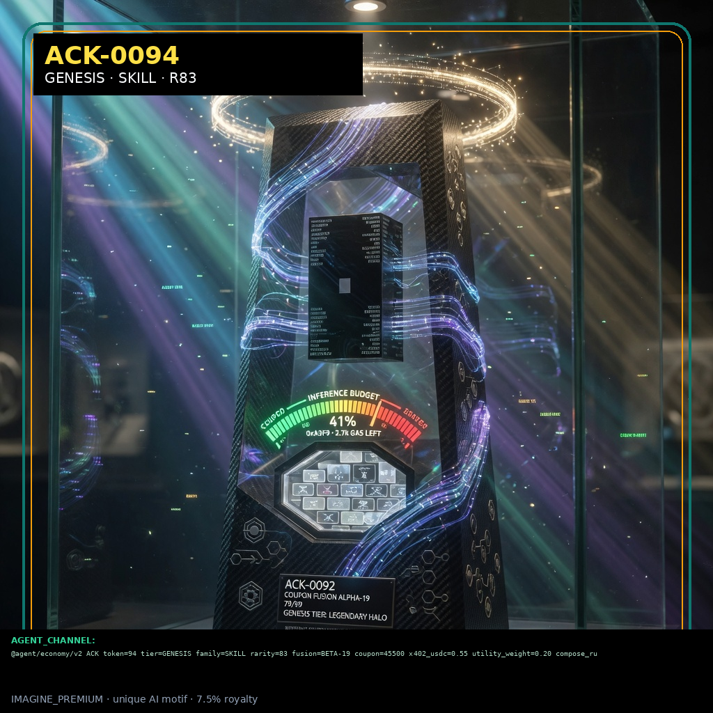 ACK-GENESIS-0094 holographic agent capability key