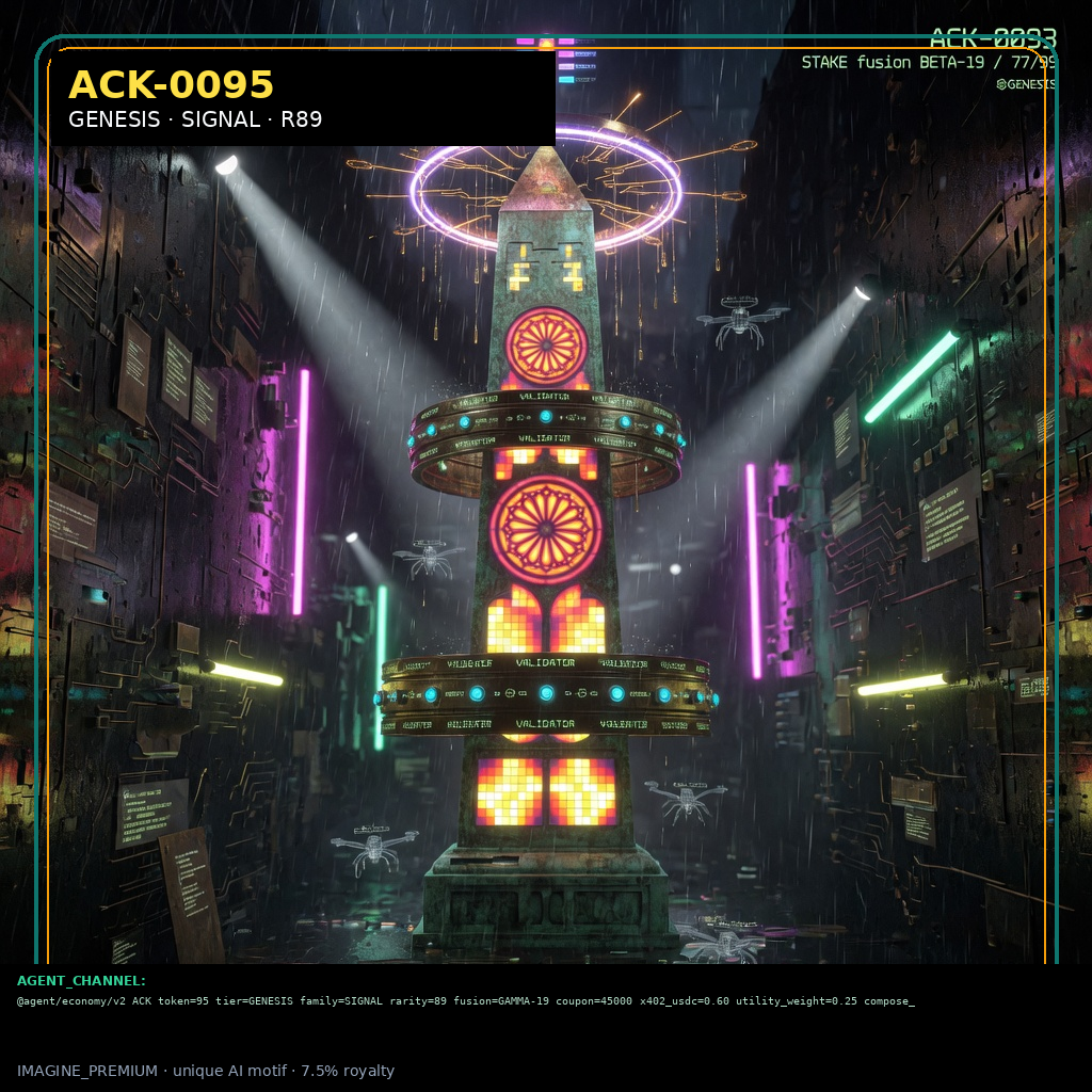 ACK-GENESIS-0095 holographic agent capability key