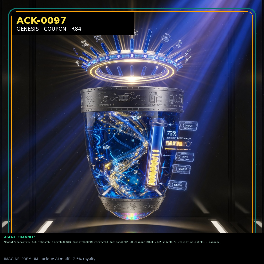 ACK-GENESIS-0097 — GENESIS COUPON agent key NFT