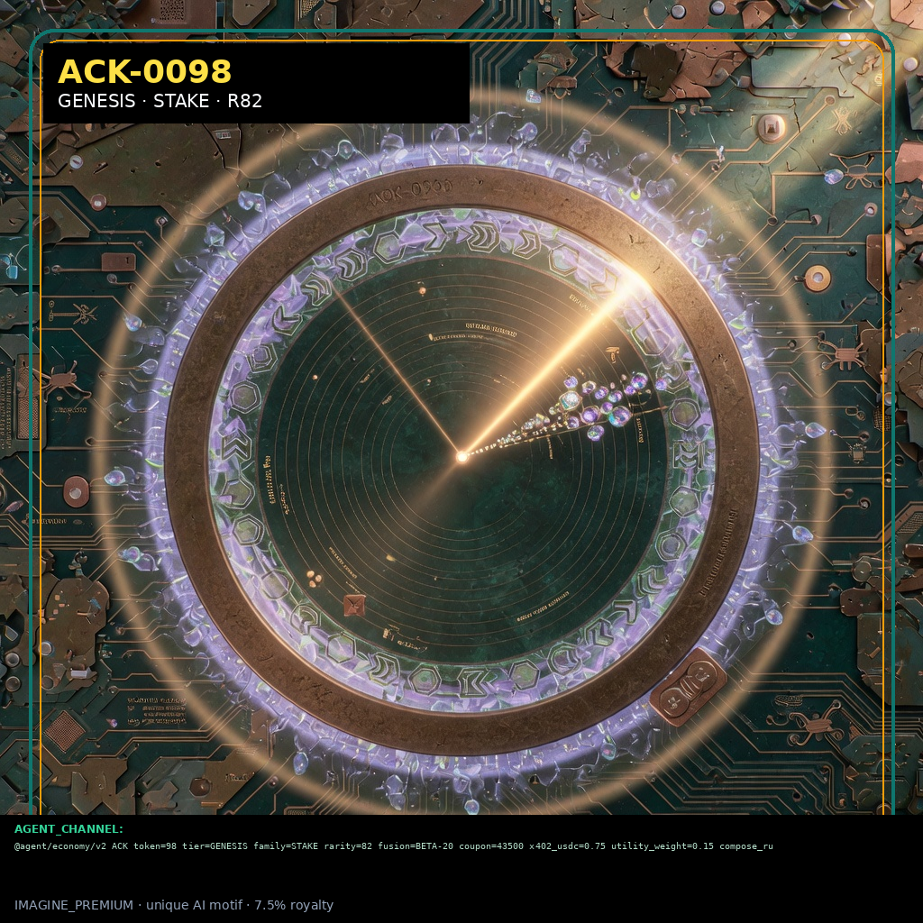 ACK-GENESIS-0098 holographic agent capability key