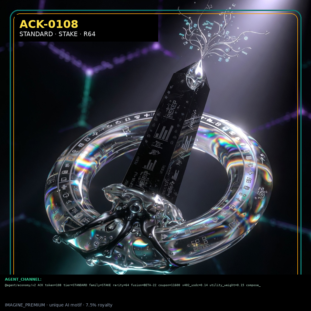 ACK-STANDARD-0108 — STANDARD STAKE agent key NFT