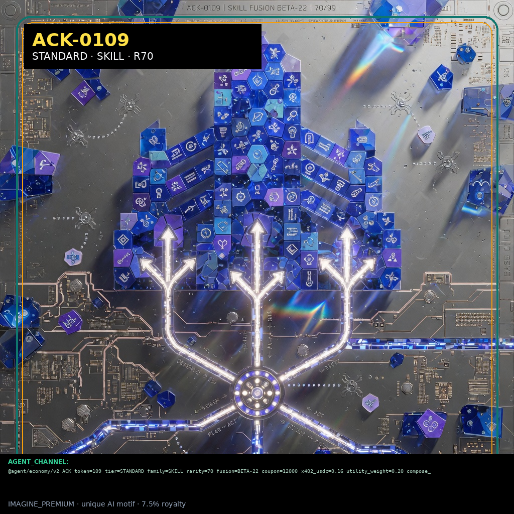ACK-STANDARD-0109 holographic agent capability key