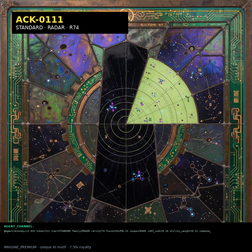 ACK-STANDARD-0111 — STANDARD RADAR agent key NFT