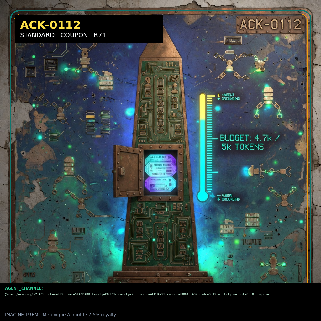 ACK-STANDARD-0112 holographic agent capability key