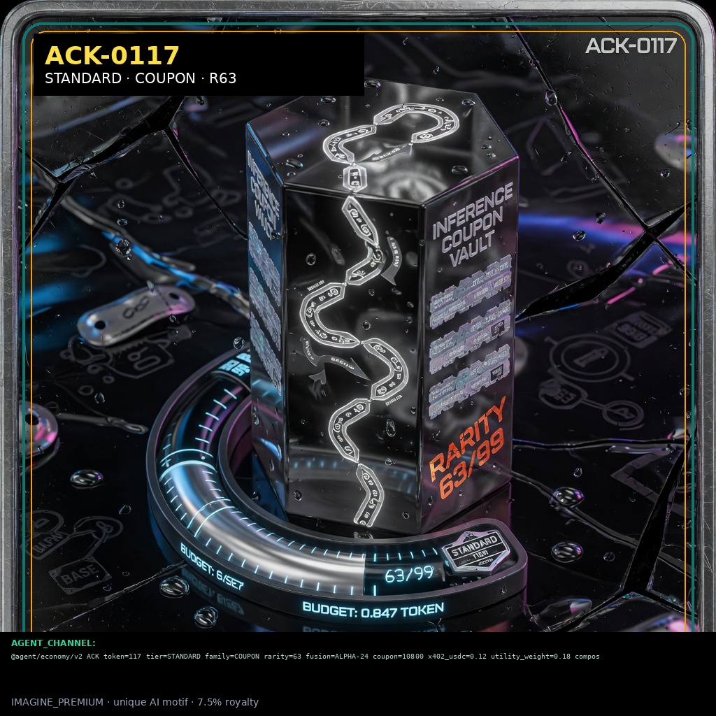 ACK-STANDARD-0117 holographic agent capability key