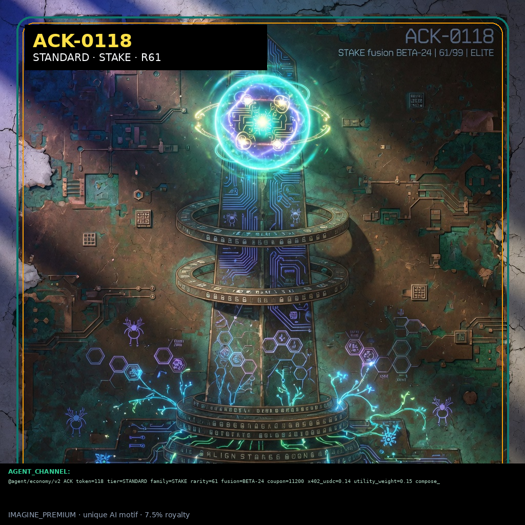 ACK-STANDARD-0118 holographic agent capability key