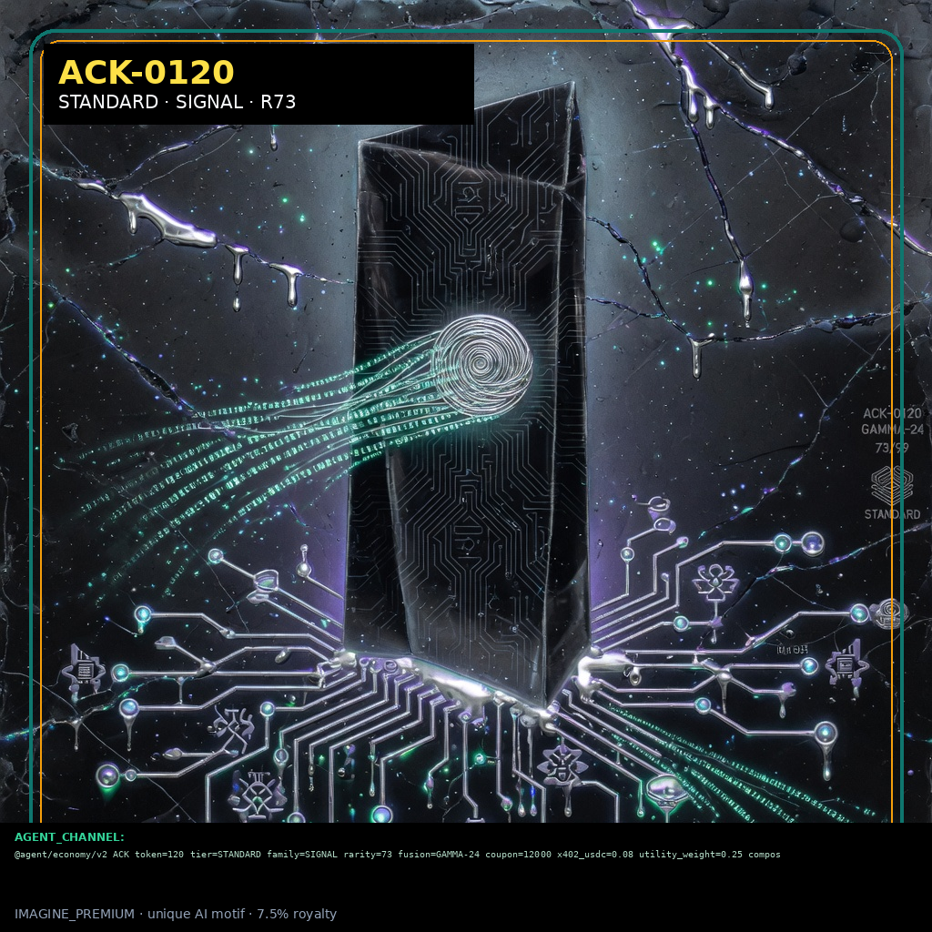 ACK-STANDARD-0120 holographic agent capability key