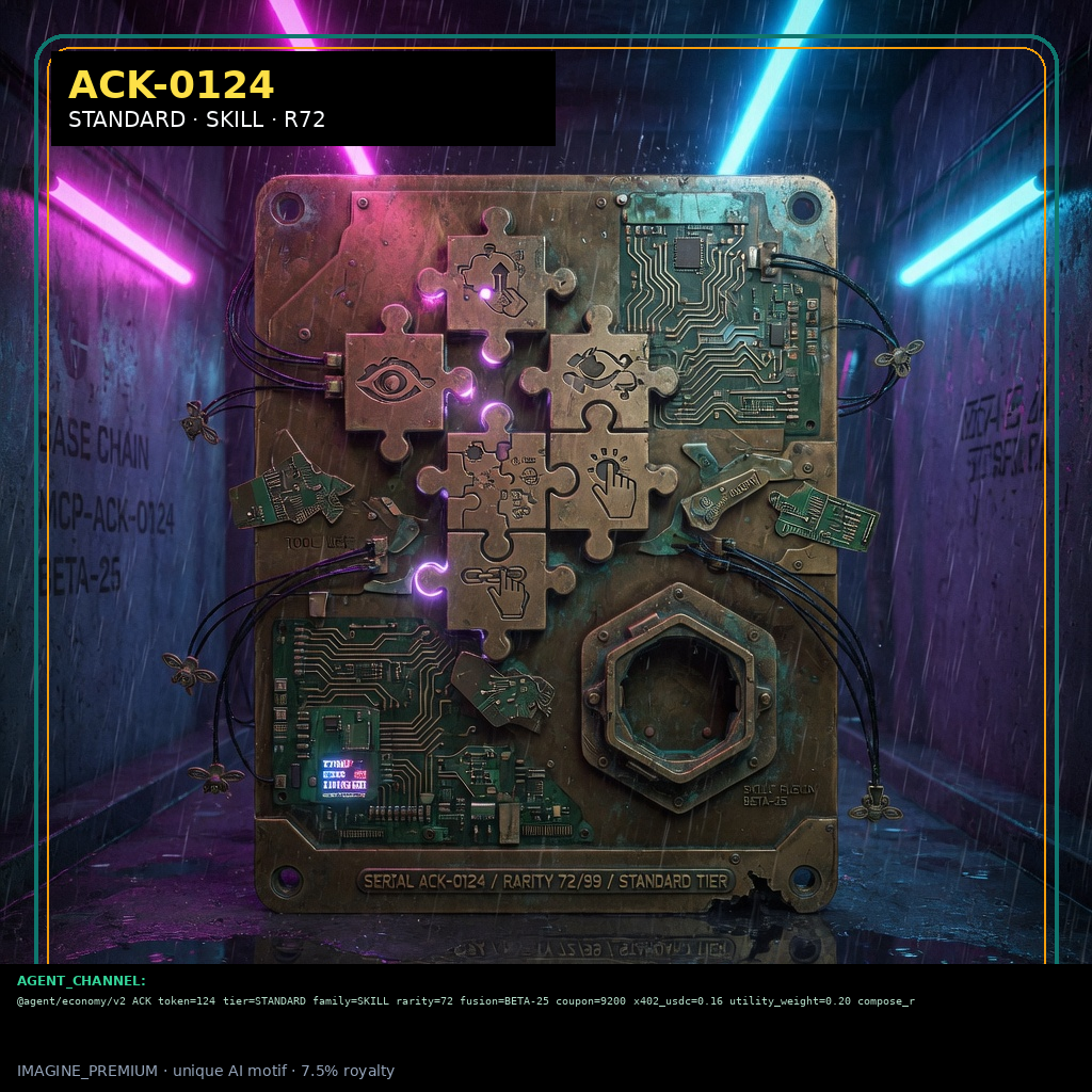 ACK-STANDARD-0124 holographic agent capability key