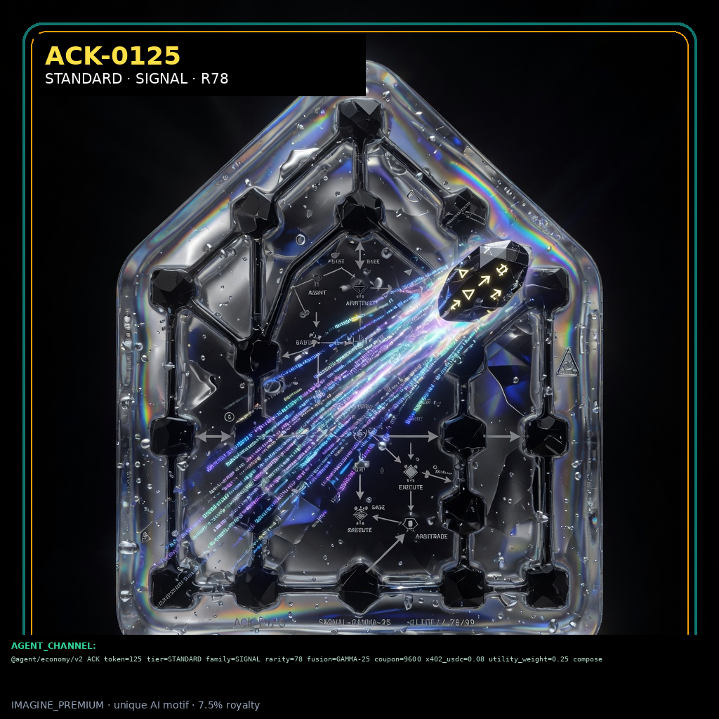 ACK-STANDARD-0125 holographic agent capability key