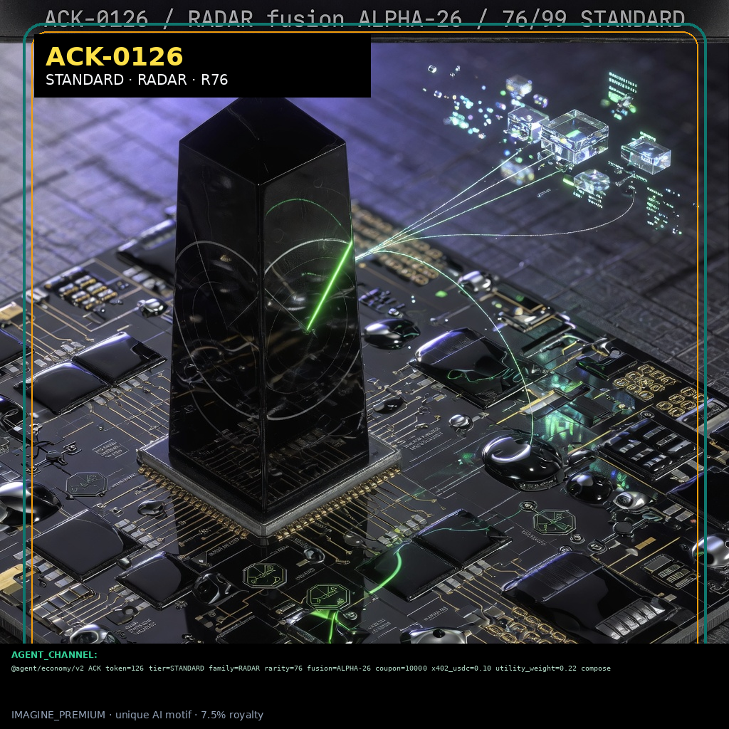 ACK-STANDARD-0126 holographic agent capability key