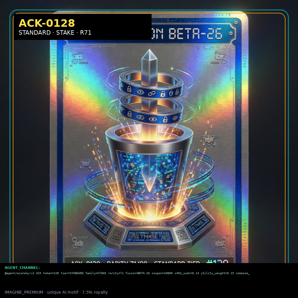 ACK-STANDARD-0128 holographic agent capability key