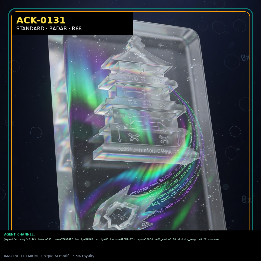 ACK-STANDARD-0131 — STANDARD RADAR agent key NFT